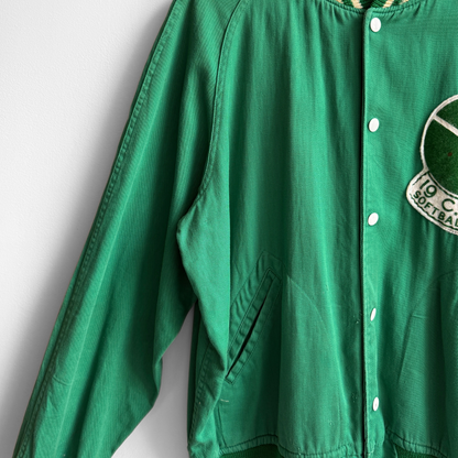 1972 CYO Softball Green Bomber Jacket