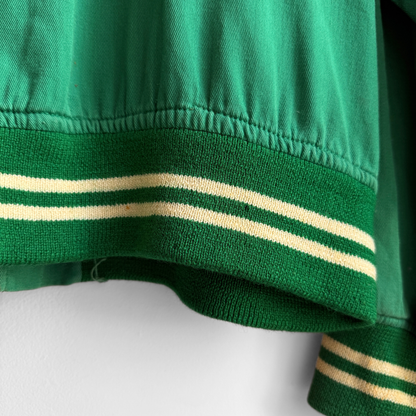 1972 CYO Softball Green Bomber Jacket