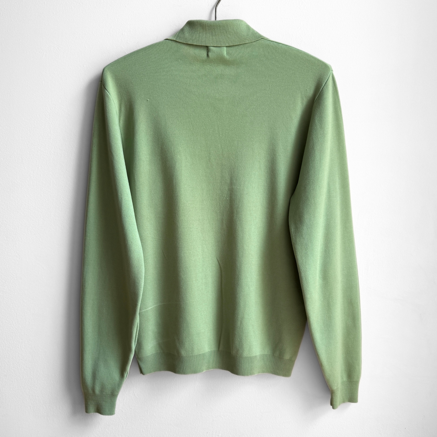 1960s Green Ban Lon Polo Shirt