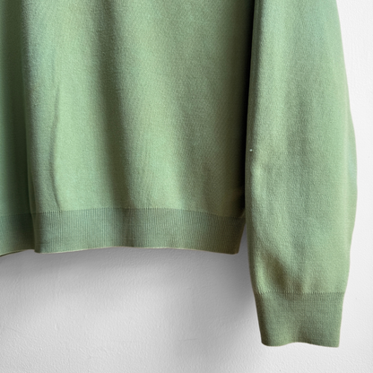 1960s Green Ban Lon Polo Shirt