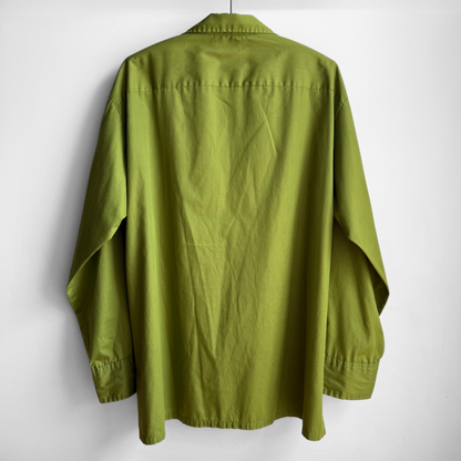 1960s Mod Green Sport Shirt
