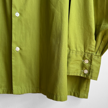 1960s Mod Green Sport Shirt