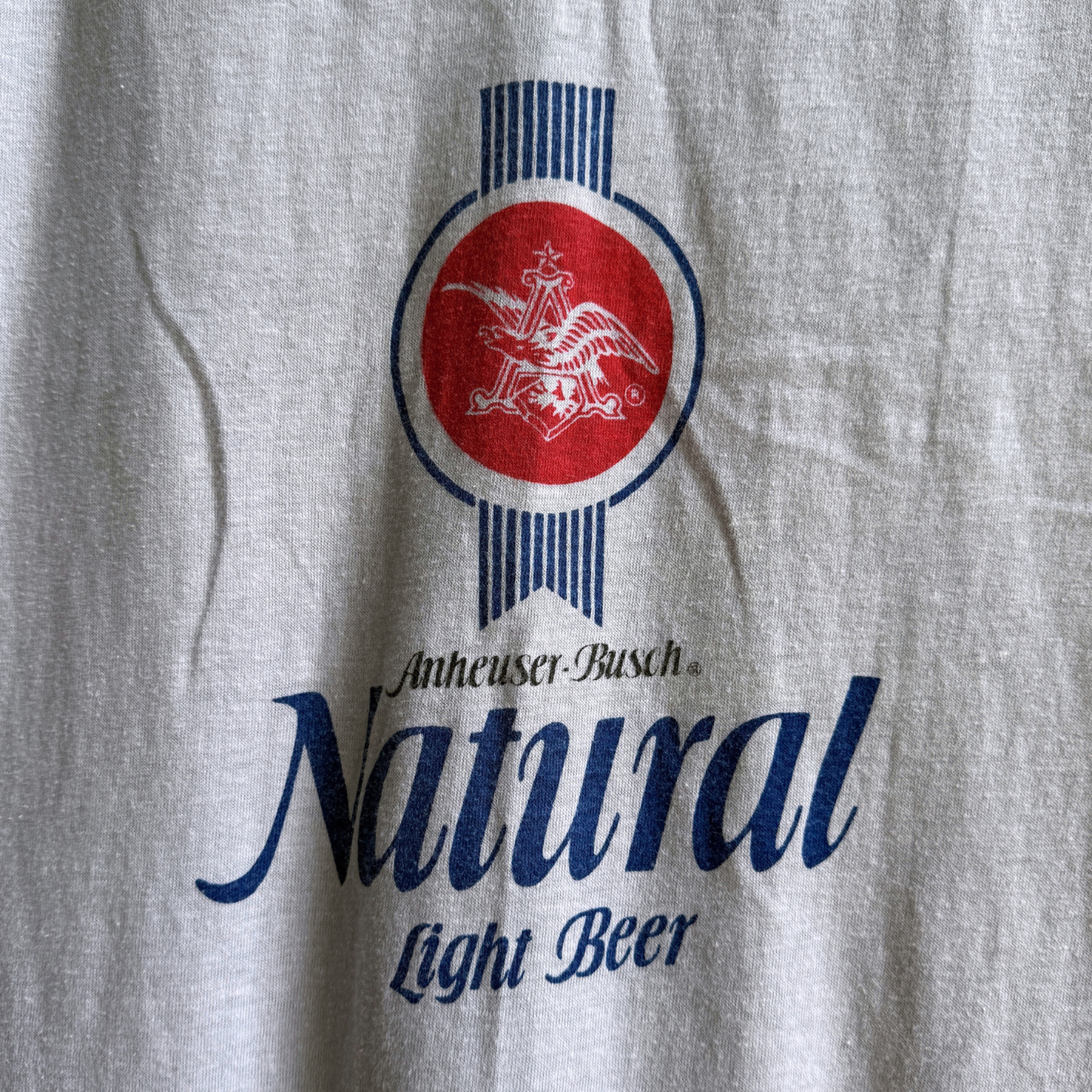 1980s Anheuser Busch Natural Light Beer Tee