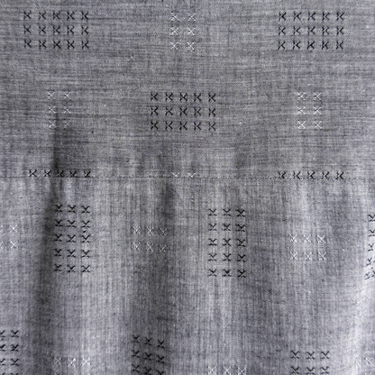 1960s Grey Check Print Sport Shirt