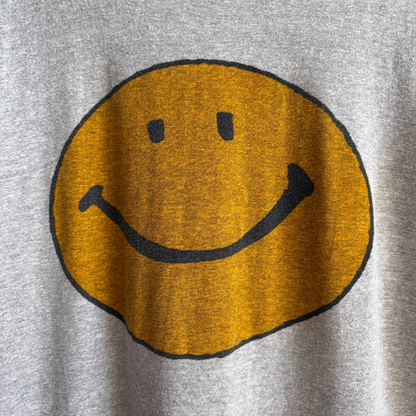 1960s Smiley Face Grey Tee