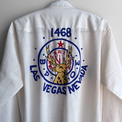1970s Benevolent and Protective Order of Elks Chainstitch Shirt
