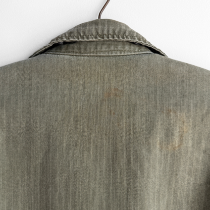 1940s U.S. Army M43 Herringbone Twill Jacket