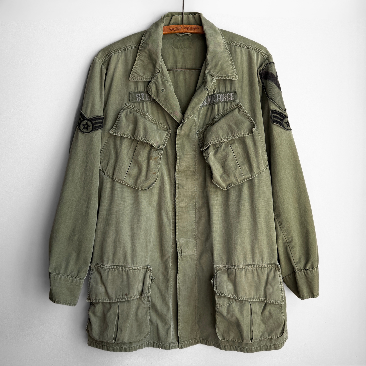 1960s U.S. Air Force OG 107 Slant Pocket Jacket