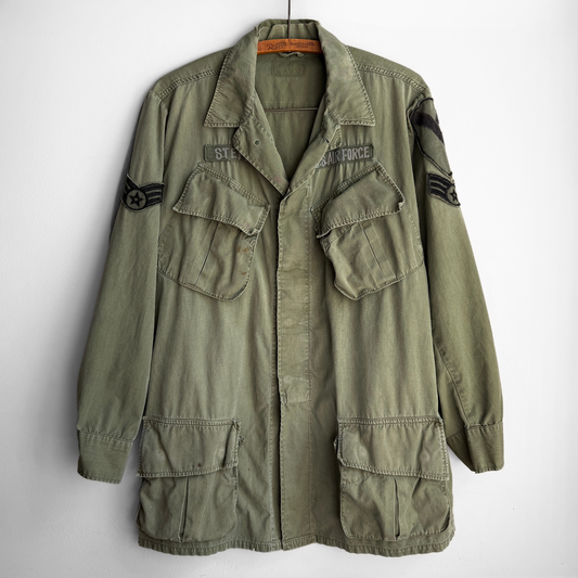1960s U.S. Air Force OG 107 Slant Pocket Jacket