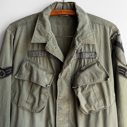 1960s U.S. Air Force OG 107 Slant Pocket Jacket