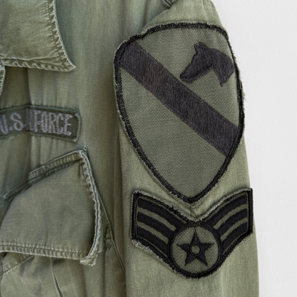 1960s U.S. Air Force OG 107 Slant Pocket Jacket