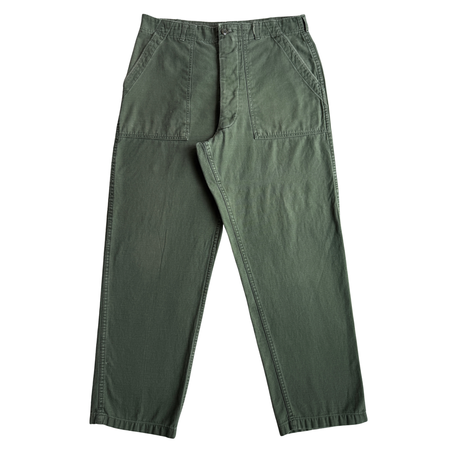 1970s U.S. Army OG 107 Fatigue Pants (34)