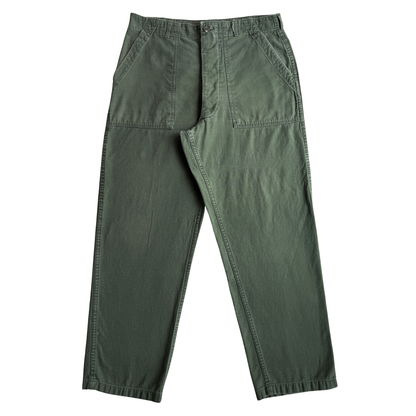 1970s U.S. Army OG 107 Fatigue Pants (34)