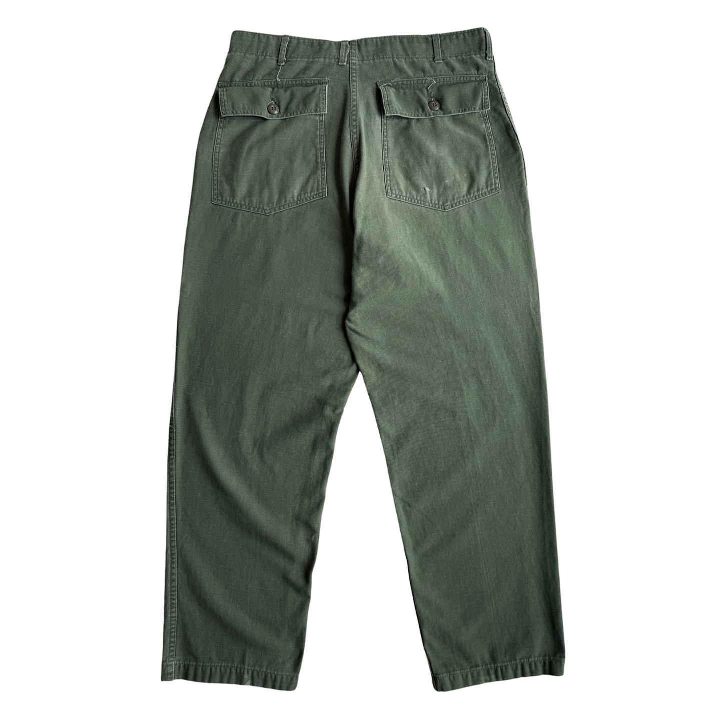 1970s U.S. Army OG 107 Fatigue Pants (34)