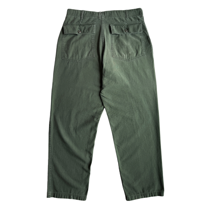 1970s U.S. Army OG 107 Fatigue Pants (34)