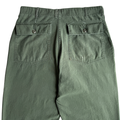 1970s U.S. Army OG 107 Fatigue Pants (34)