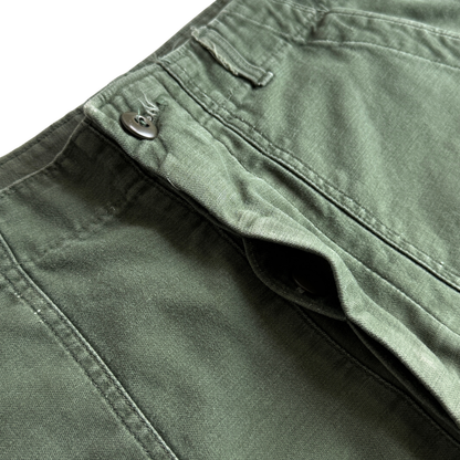 1970s U.S. Army OG 107 Fatigue Pants (34)
