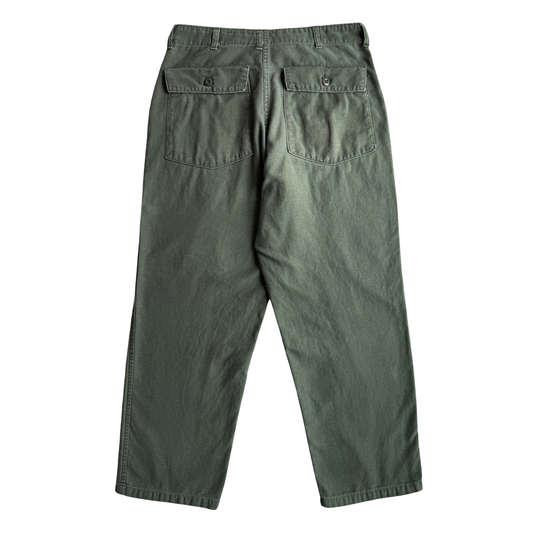1970s U.S. Army OG 107 Fatigue Pants (33)