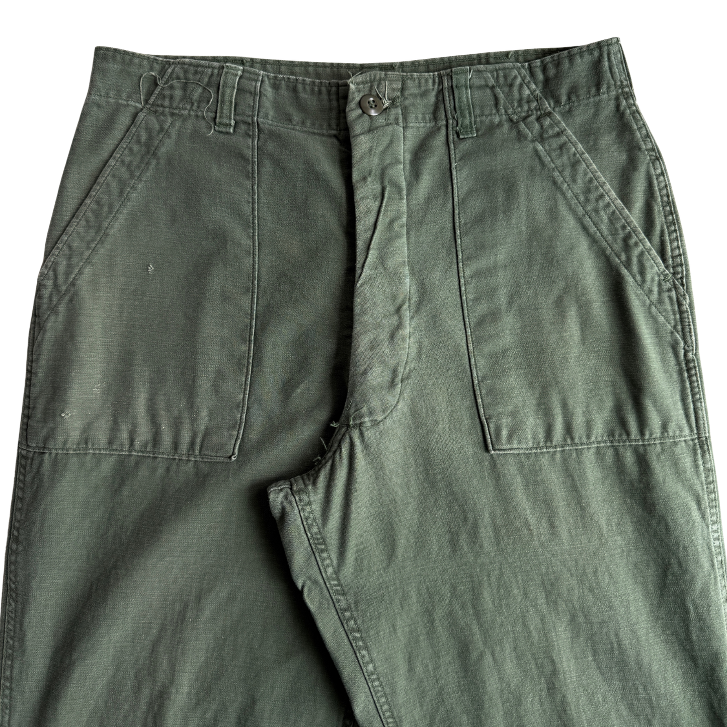 1970s U.S. Army OG 107 Fatigue Pants (33)