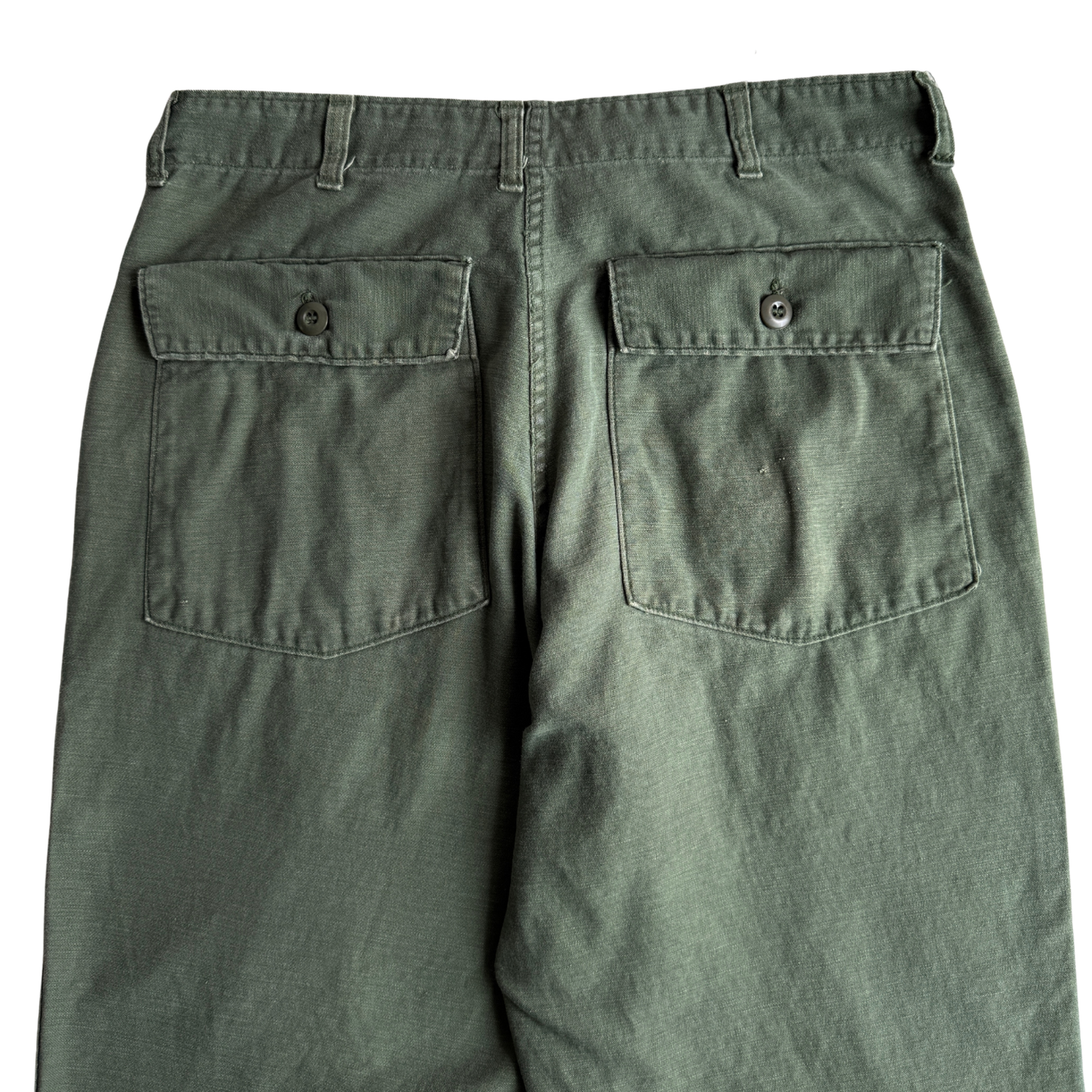1970s U.S. Army OG 107 Fatigue Pants (33)