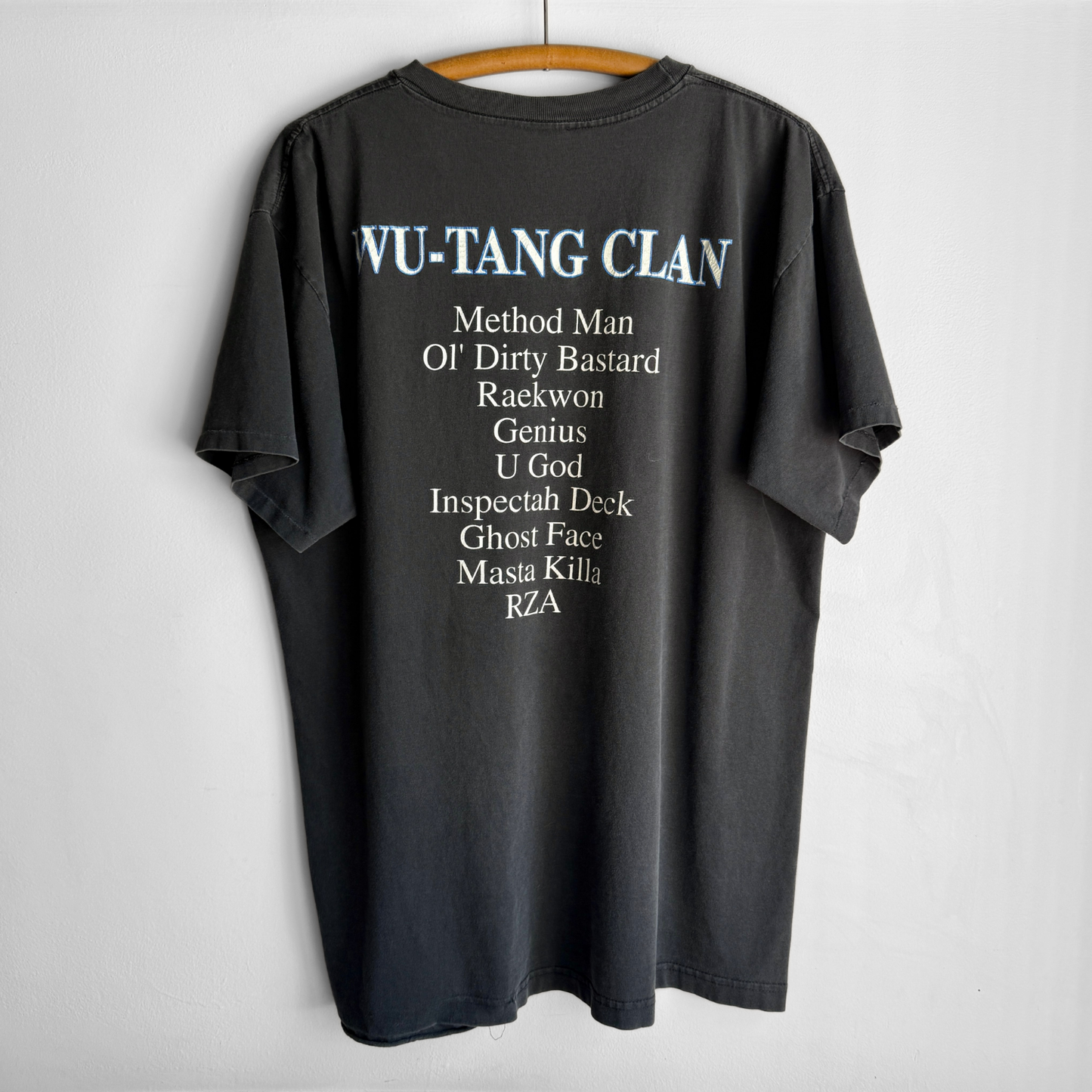 1997 Wu-Tang Forever Glow In The Dark Rap Tee
