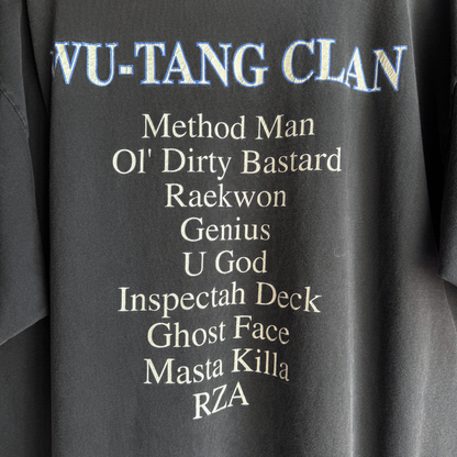 1997 Wu-Tang Forever Glow In The Dark Rap Tee