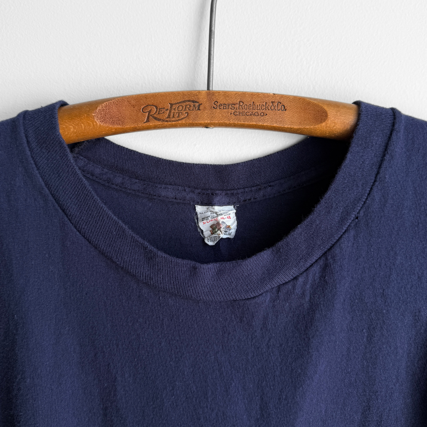 1980s Navy Blue Pocket Tee