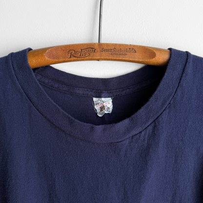 1980s Navy Blue Pocket Tee