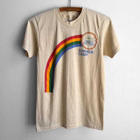 1980s Rainbow ADTA Summer Camp Tee