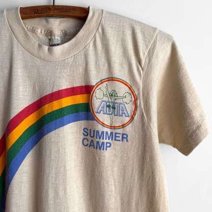 1980s Rainbow ADTA Summer Camp Tee