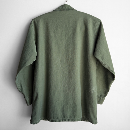 1960s U.S. Army OG 107 Fatigue Shirt