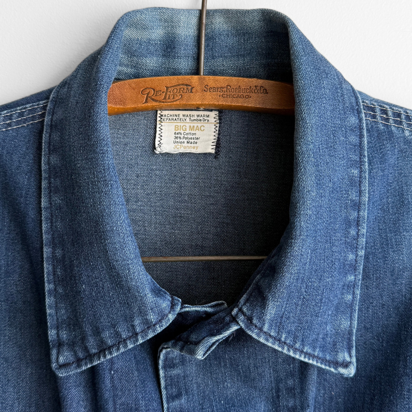 1970s Big Mac Denim Chore Coat