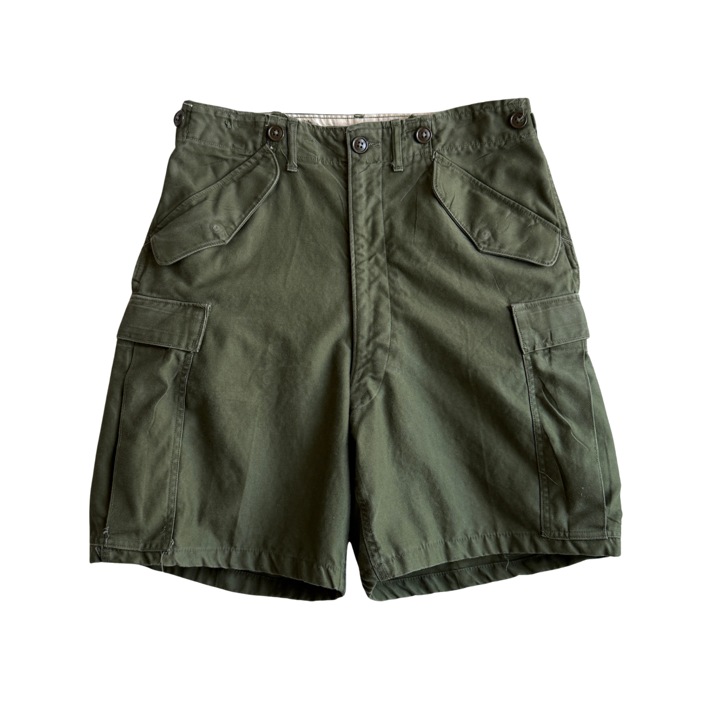 1950s U.S. Army M-1951 Converted Cargo Shorts