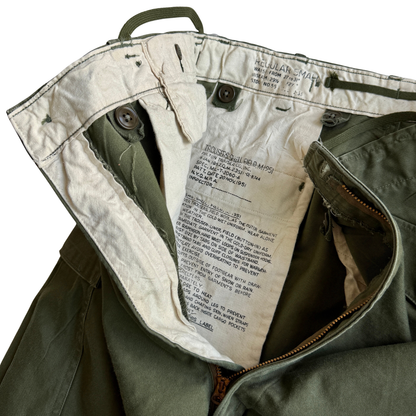 1950s U.S. Army M-1951 Converted Cargo Shorts