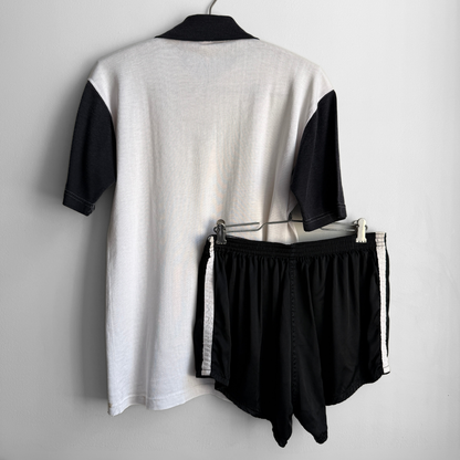 1950s Joint Warehouse Black & White Basketball Uniform Set