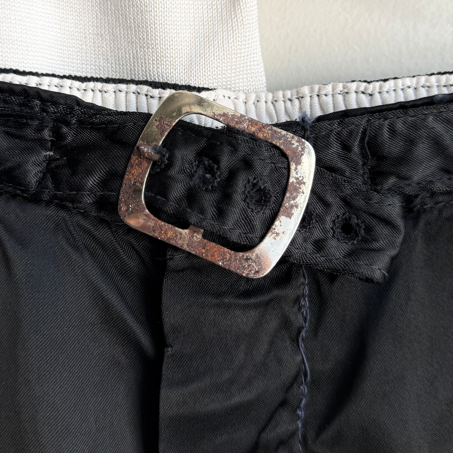 1950s Joint Warehouse Black & White Basketball Uniform Set