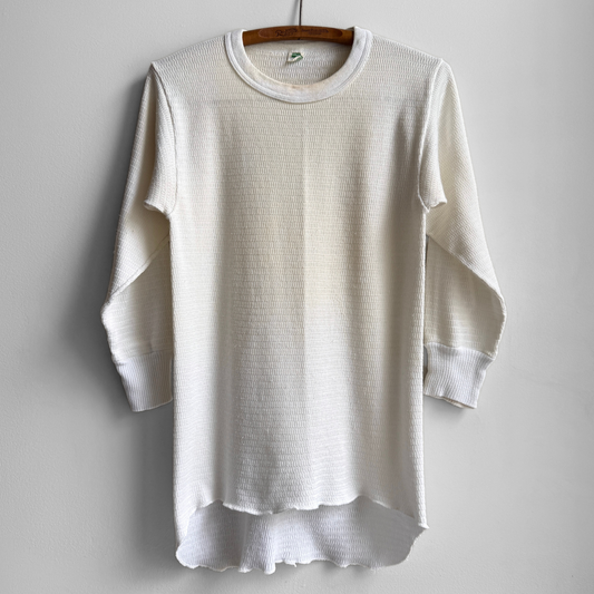 1980s Waffle Knit Thermal Long Sleeve