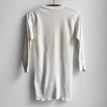 1980s Waffle Knit Thermal Long Sleeve