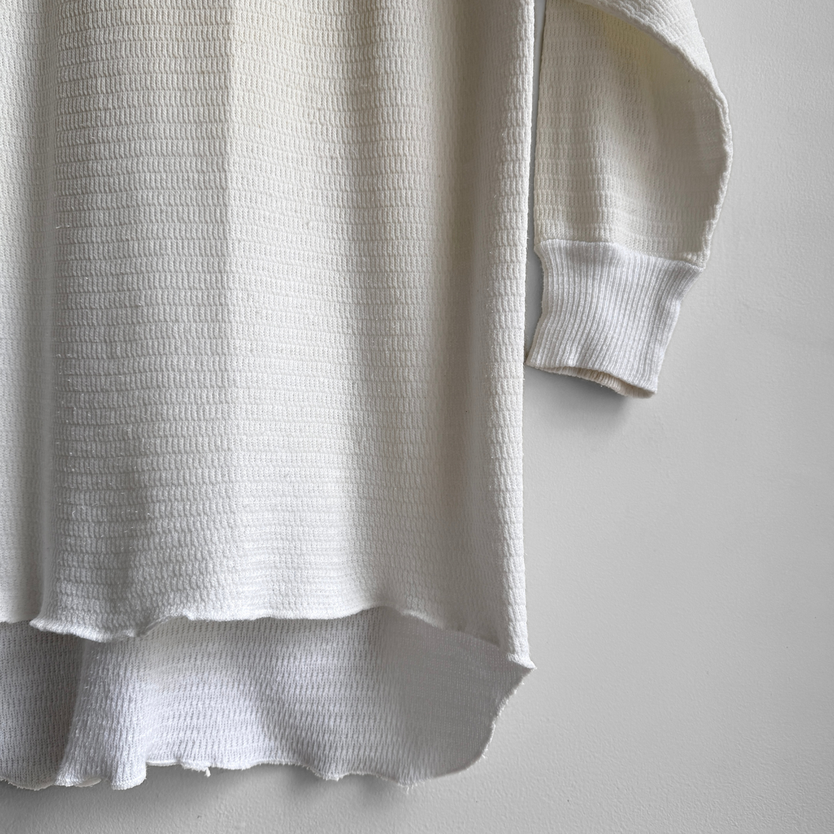1980s Waffle Knit Thermal Long Sleeve