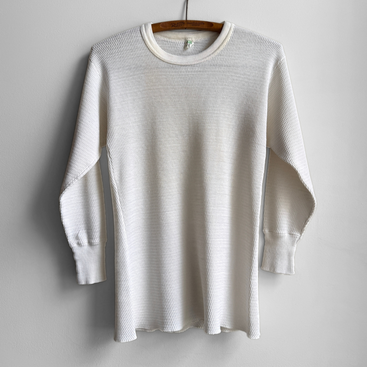 1980s Waffle Knit Thermal Long Sleeve