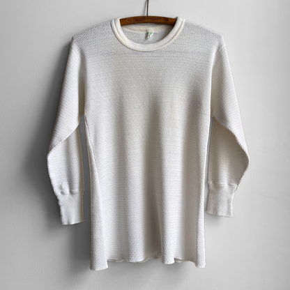 1980s Waffle Knit Thermal Long Sleeve