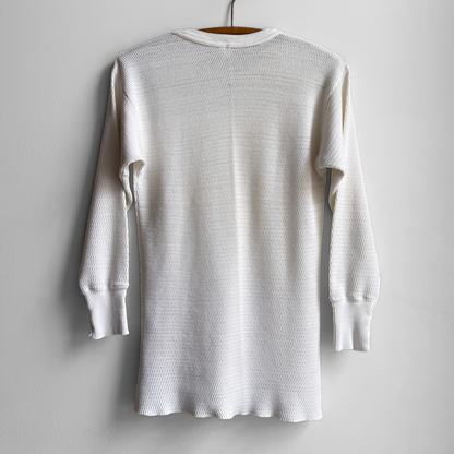1980s Waffle Knit Thermal Long Sleeve