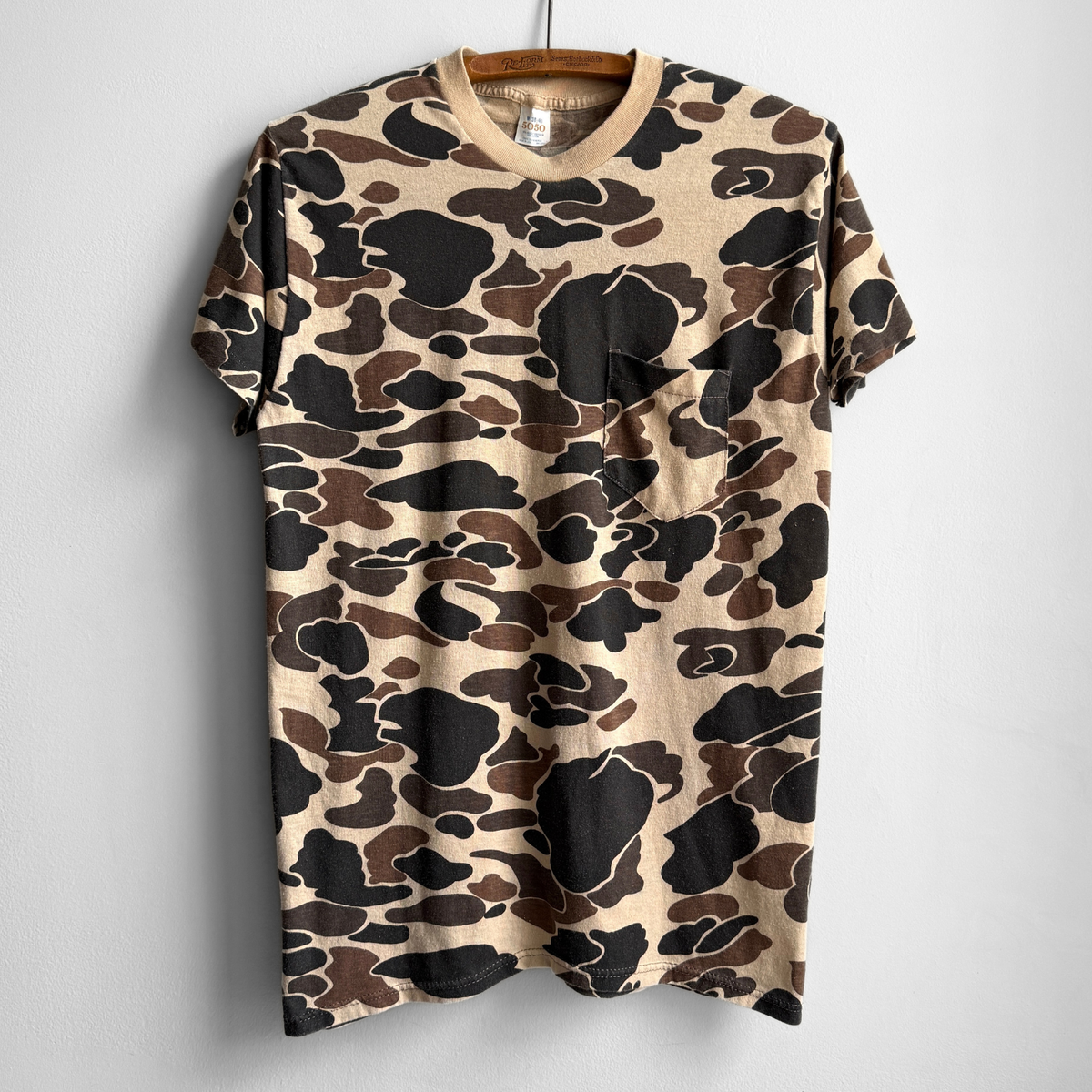 1980s Duck Hunter Camouflage Pocket Tee