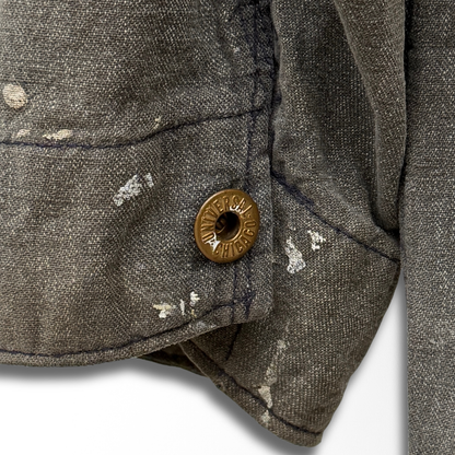 1950s Salt & Pepper Stone Cutter Coveralls