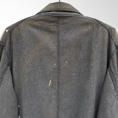 1950s Salt & Pepper Stone Cutter Coveralls