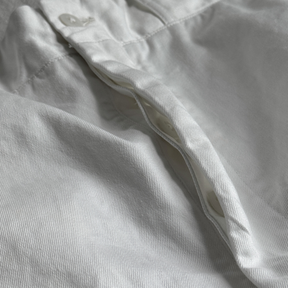 1940s U.S. Navy White Twill Officer Uniform Pants (28)