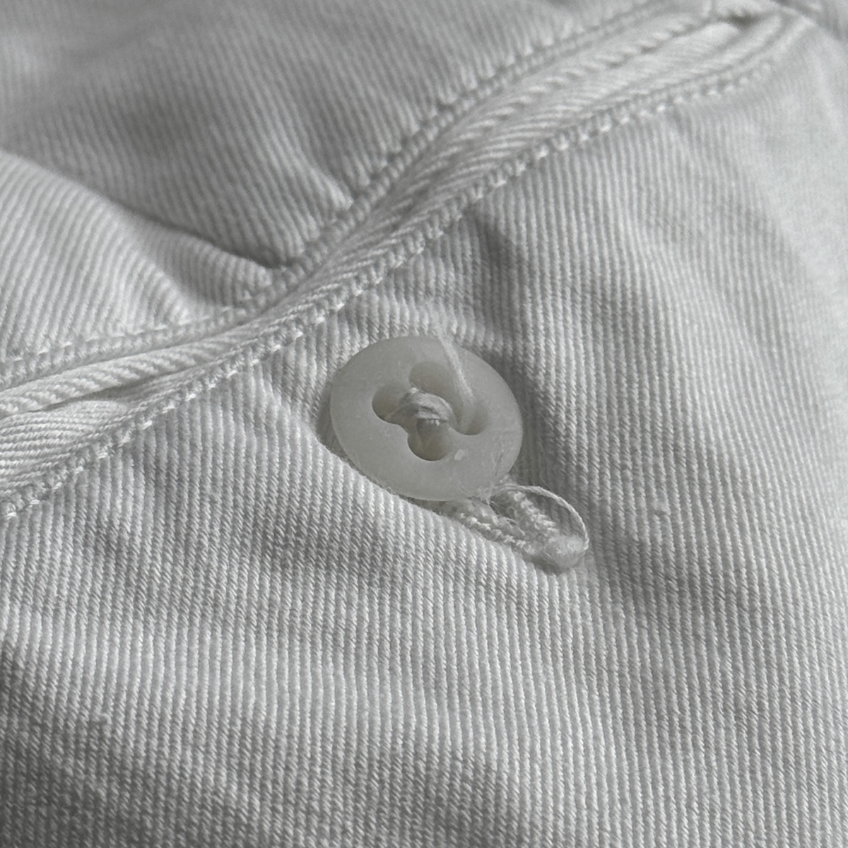 1940s U.S. Navy White Twill Officer Uniform Pants (28)