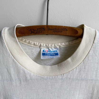 1980s Century Pipe & Supply Cream Tee