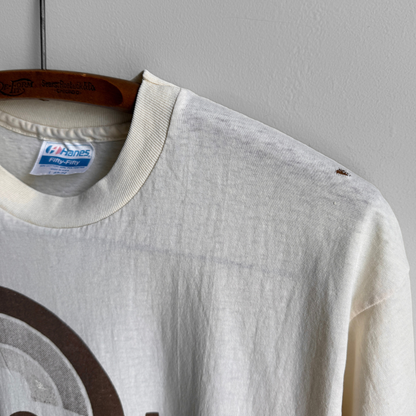 1980s Century Pipe & Supply Cream Tee