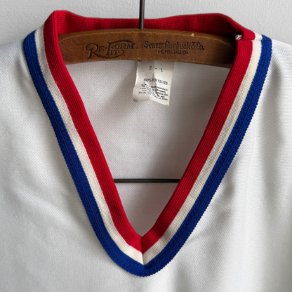 1970s Local Iron Workers White Jersey
